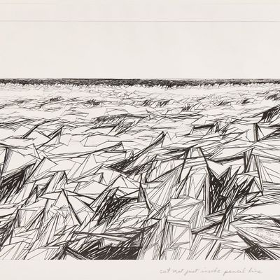 Sale Photo Thumbnail #110: George Morrison "Ice Jam" 2nd Edition Print 1986