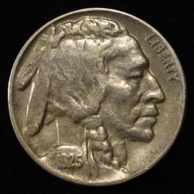 Sale Photo Thumbnail #360: 1925-D BUFFALO NICKEL XF/AU
