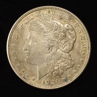 Sale Photo Thumbnail #410: 1921-P,D,S MORGAN DOLLARS AU