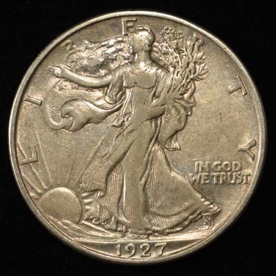 Sale Photo Thumbnail #379: 1927-S WALKING LIBERTY HALF DOLLAR XF/AU