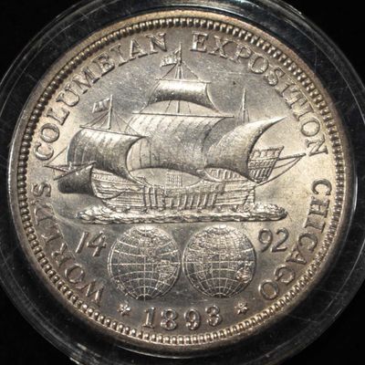 Sale Photo Thumbnail #310: 1893 COLUMBIAN COMMEM HALF DOLLAR BU