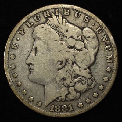 Sale Photo Thumbnail #252: 1881 MORGAN DOLLAR