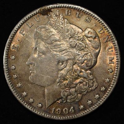 Sale Photo Thumbnail #408: 1904 MORGAN DOLLAR