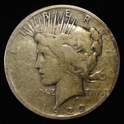 Sale Photo Thumbnail #413: 1922-S PEACE DOLLAR