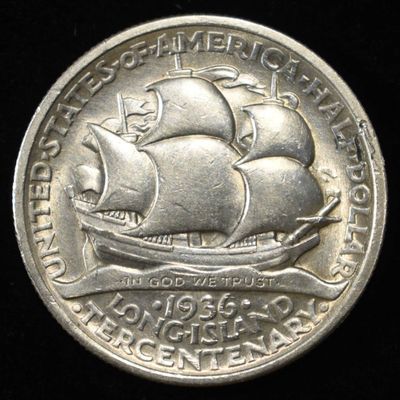 Sale Photo Thumbnail #311: 1936 50C COMMEM LONG ISLAND