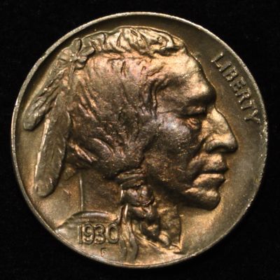 Sale Photo Thumbnail #363: 1930-S BUFFALO NICKEL CH/GEM BU