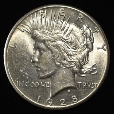 Sale Photo Thumbnail #420: 1928 PEACE DOLLAR BU