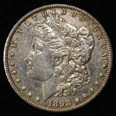 Sale Photo Thumbnail #398: 1898 MORGAN DOLLAR
