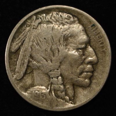 Sale Photo Thumbnail #357: 1913-D T-2 BUFFALO NICKEL VF