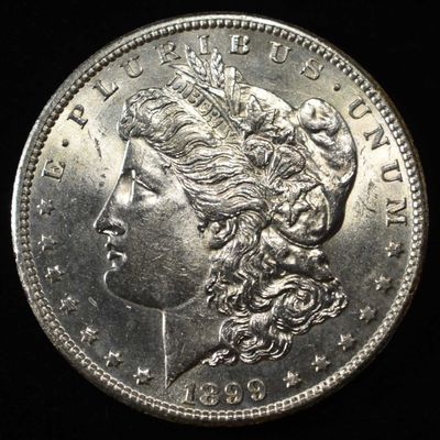 Sale Photo Thumbnail #399: 1899-S MORGAN DOLLAR CH BU