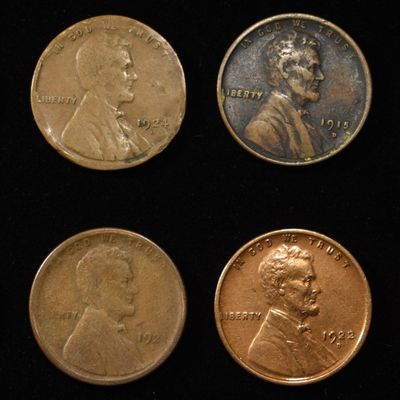 Sale Photo Thumbnail #182: 8 NICE EARLY SEMIKEY WHEAT CENTS