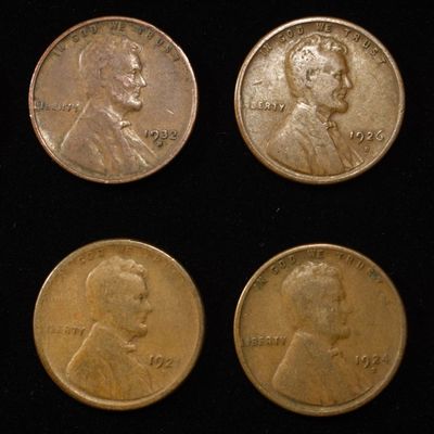 Sale Photo Thumbnail #181: 8 NICE EARLY SEMIKEY WHEAT CENTS