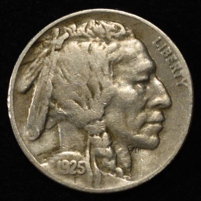 Sale Photo Thumbnail #361: 1925-S BUFFALO NICKEL XF