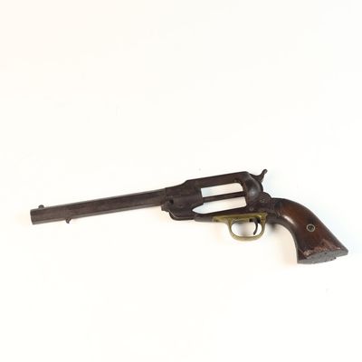 Remington New Model Army Percussion Revolver .44 Caliber with Octagonal Barrel for Parts/Repair Antique