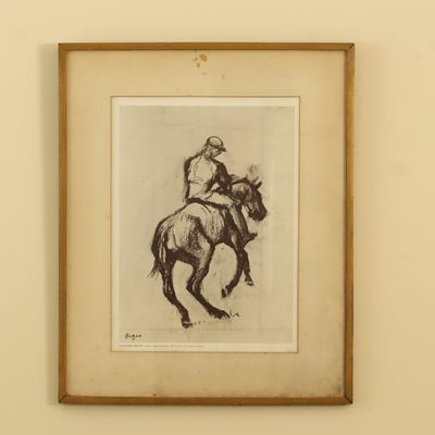 Edgar Degas, Jockey, Reproduction Print