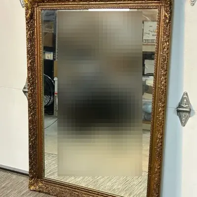 Vintage Ornate Gilt Framed Bassett Furniture Mirror - 48X34”