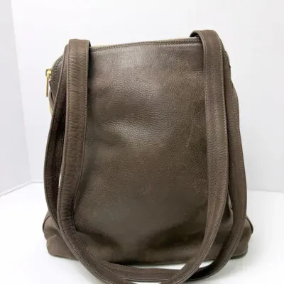Renato Angi for Russell & Bromley Brown Leather Shoulder Bag 