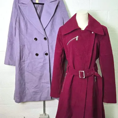Michael Kors Wool-Blend & BCBG Generation Coats: Size L-XL Women’s 