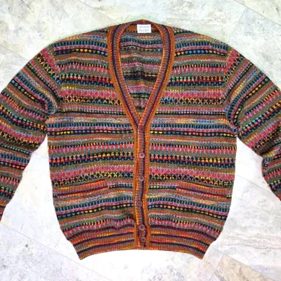 Vintage Missoni for Neiman Marcus Made in Italy Knit Cardigan