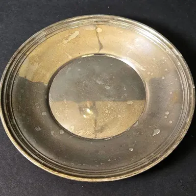 Sterling Silver Plate - 8.25” Diameter