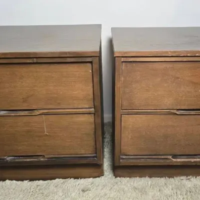 Mid-Century Nightstands - Set Of 2