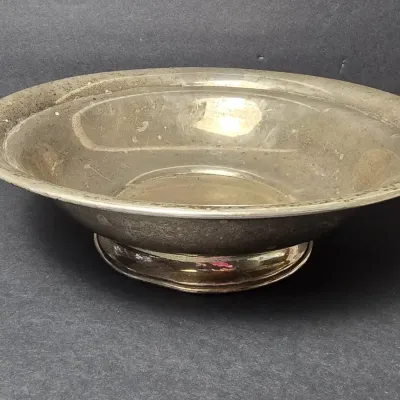 Sterling Silver Bowl - 10” Diameter