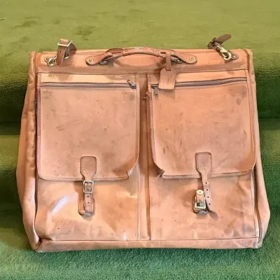 Vintage Hartmann Belting Leather Garmet Bag