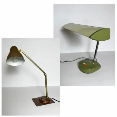 Vintage Mid-Century Modern Tensor Folding Desk Lamp & Mobility desk Lamp 