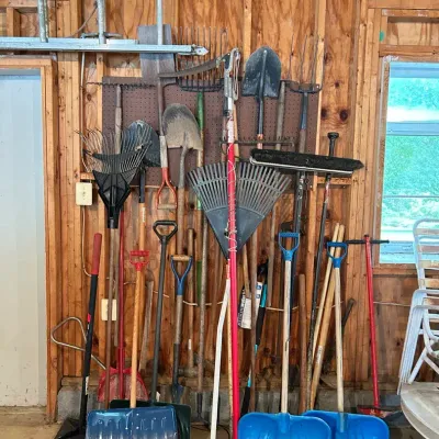 Yard Tools - Shovels, Rakes. Tamper. Pole Saw, Sledge & More