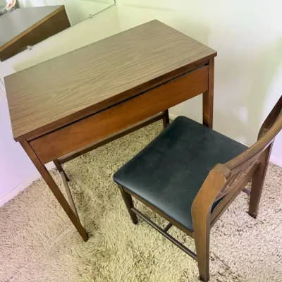 Mid-Century Desk & Chair