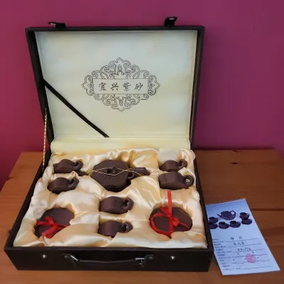 Chinese Yixing Zisha Tea Set