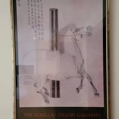 Vintage "Night-Shining White" Framed Print