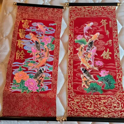 Hand Painted Scrolls