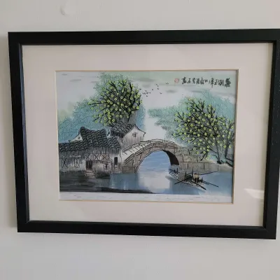 Silk Embroidery Art