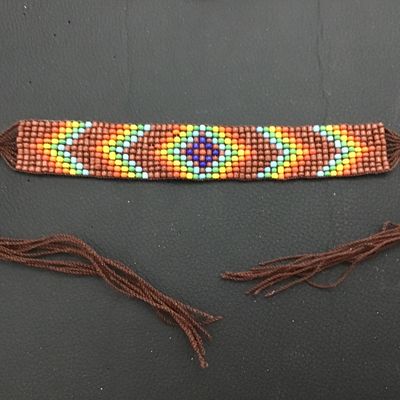 Glass Bead Native Style Bracelet