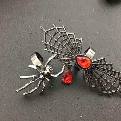 Costume Spider Rings 2. Adjustable