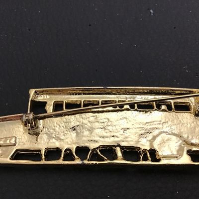 Vintage School Bus Brooch