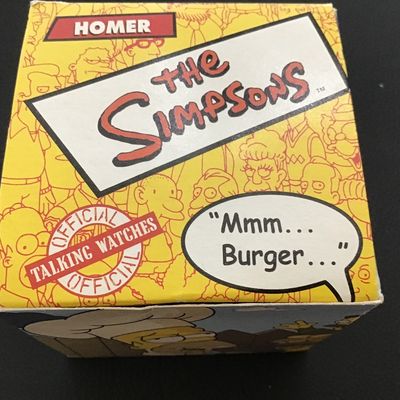 Homer Talking Watch New in Box