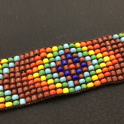 Glass Bead Native Style Bracelet