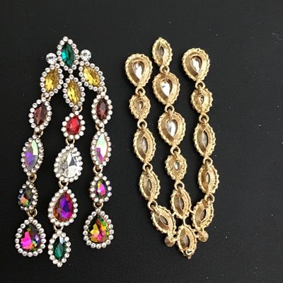 Beautiful Glass Statement Earrings