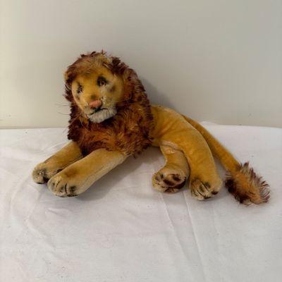 Steiff Plush Lion and Tiger Collection (GB-MG)