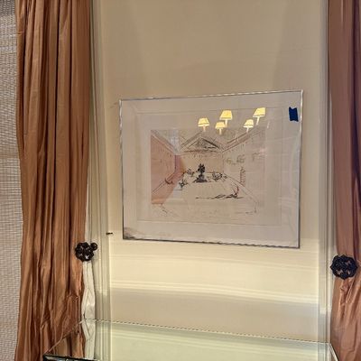 Salvador Dalí Signed Chevalier en Tournoi Etching with Pochoir Colors – 52/150, 1979