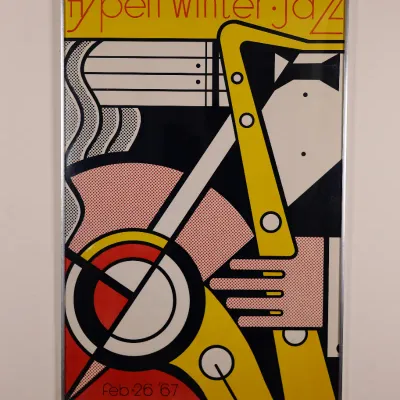 Roy Lichtenstein (1923–1997), “Aspen Winter Jazz” Festival Poster, 1967