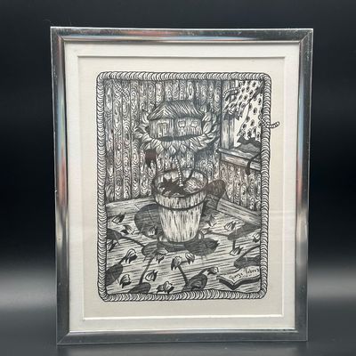George Febres (1943–1996), 1976, Original Work on Paper
