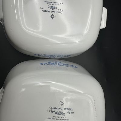 CorningWare Cornflower Blue Casserole & Baking Dish Set – 5 Pieces
