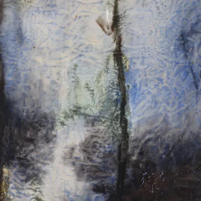 Charles Henry Reinike (1906–1983), “Bayou,” c. 1960–70, Large Signed Louisiana Watercolor