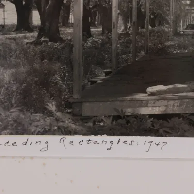 Clarence John Laughlin (1905–1985), “Receding Rectangles,” 1947, Gelatin Silver Photograph