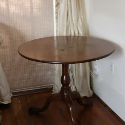 George III Mahogany Pedestal Table, Late 18th Century