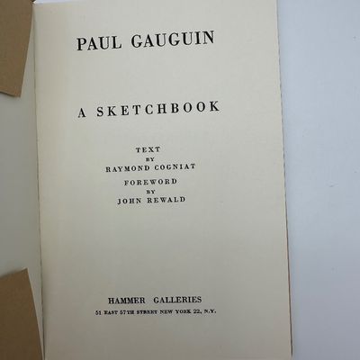Paul Gauguin – Carnet de Croquis – 2 of 2