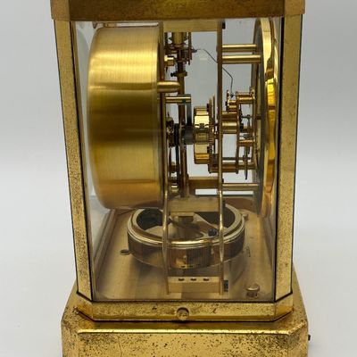 Jaeger-LeCoultre Atmos II Gilt Brass & Glass Mantel Clock